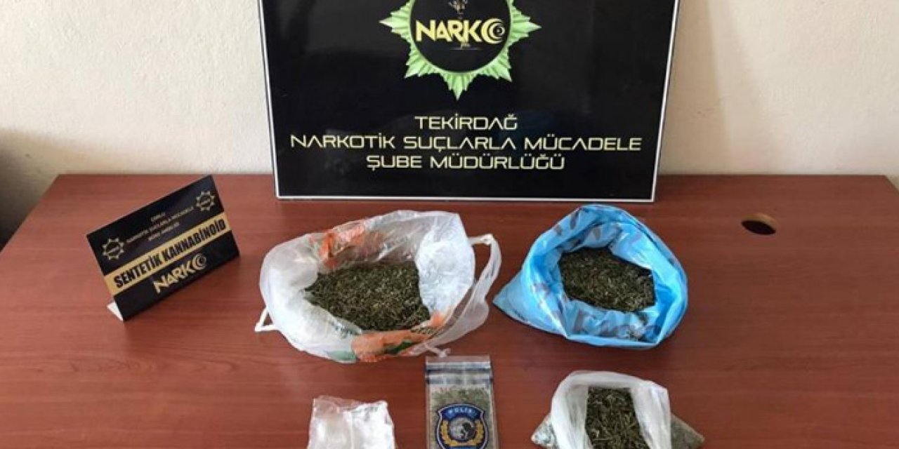 Tekirdağ'da şafak baskını: “400 gram uyuşturucu”