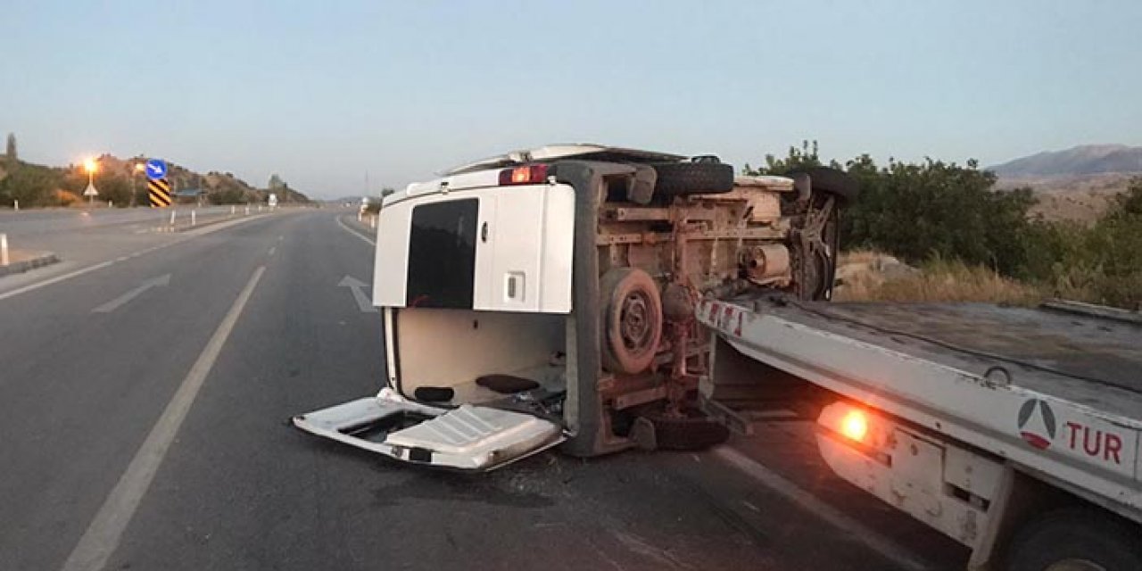 Çorum’da feci kaza! 1’i çocuk 10 yaralı