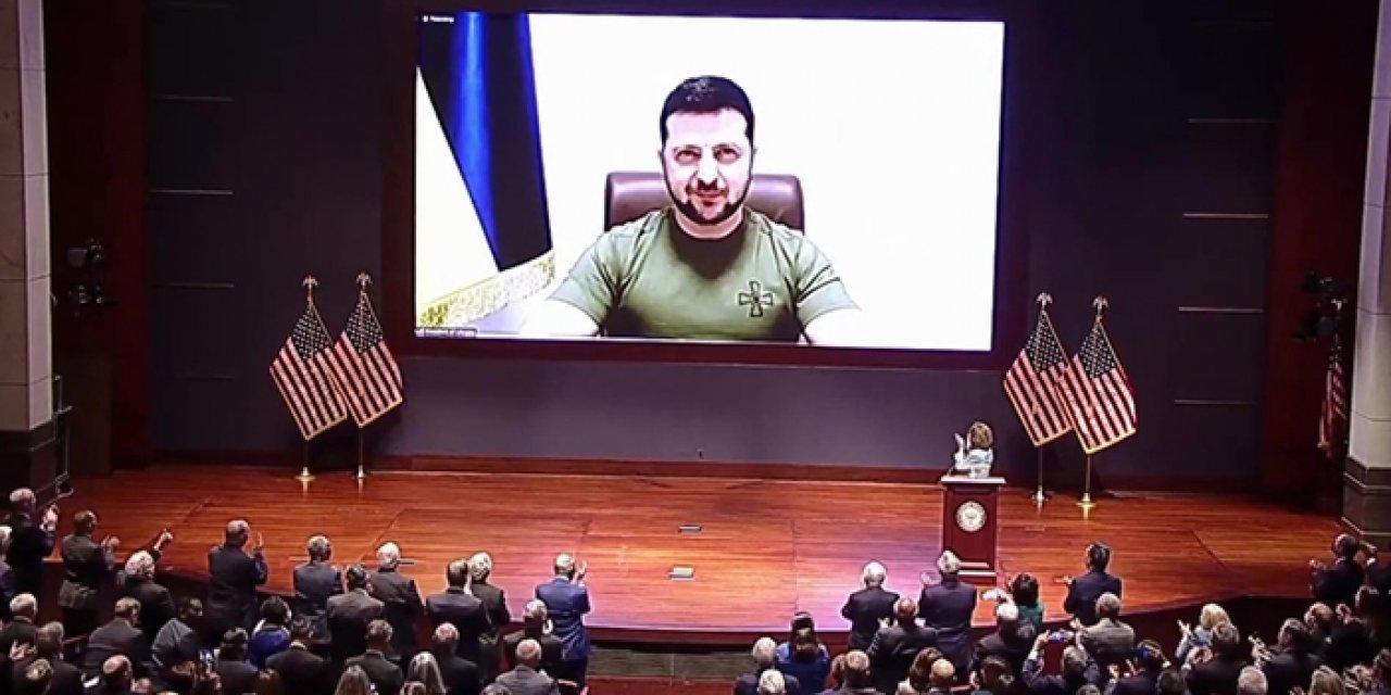 Zelenskiy'den Beyaz Saray ve Kongre'ye ziyaret