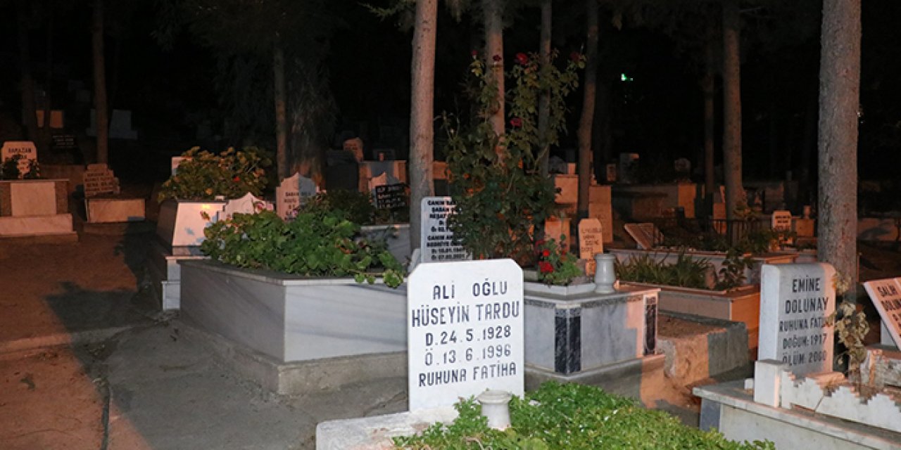 Mezarlıkta 1 günlük bebek bulundu