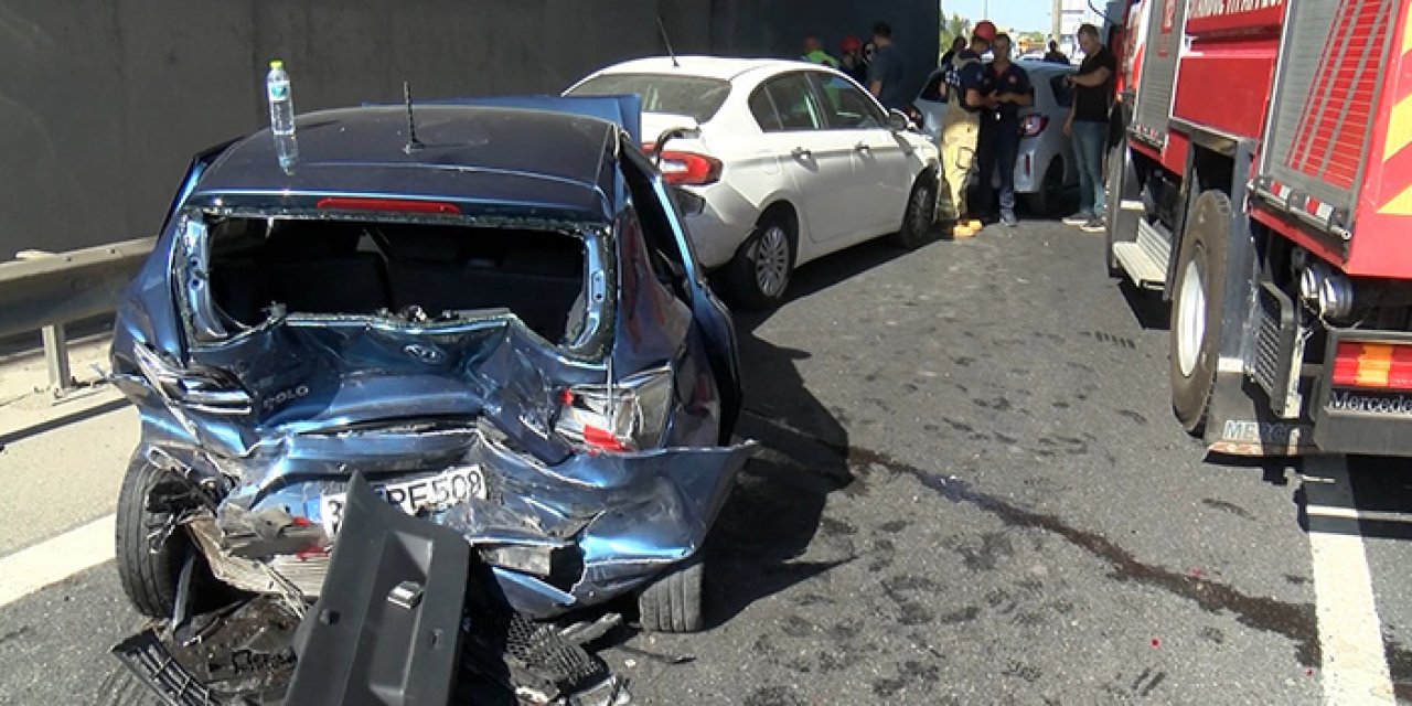 İstanbul'da feci kaza: 2 yaralı