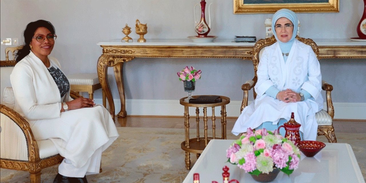 Emine Erdoğan, Malcolm X'in kızıyla görüştü