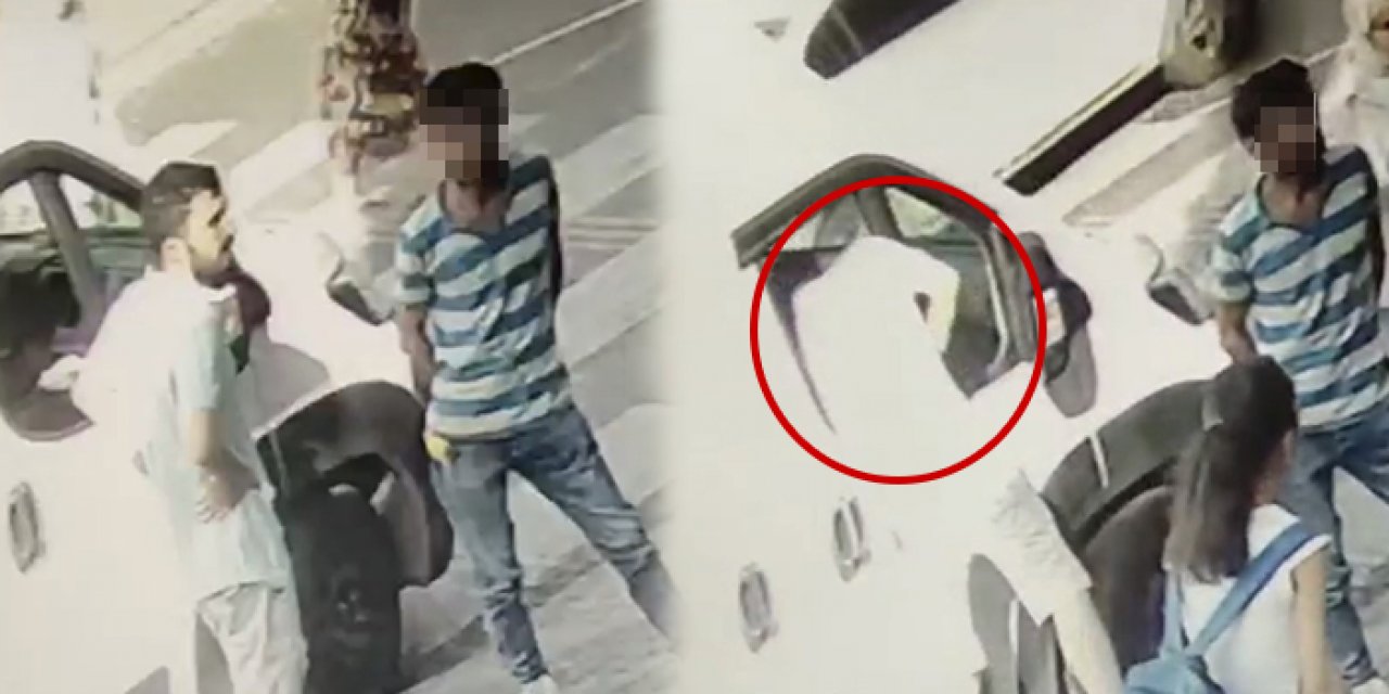 Park halindeki minibüsten cep telefonu çaldı