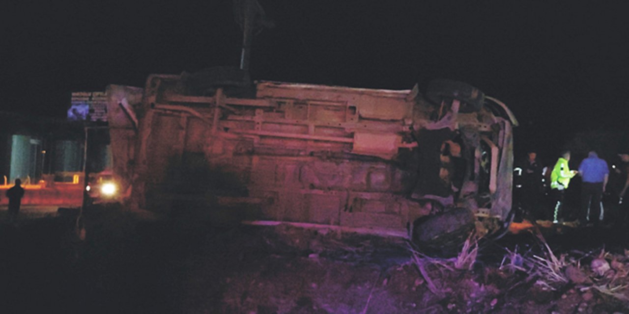 Adıyaman'da feci kaza: 1 ölü, 4 çocuk yaralı