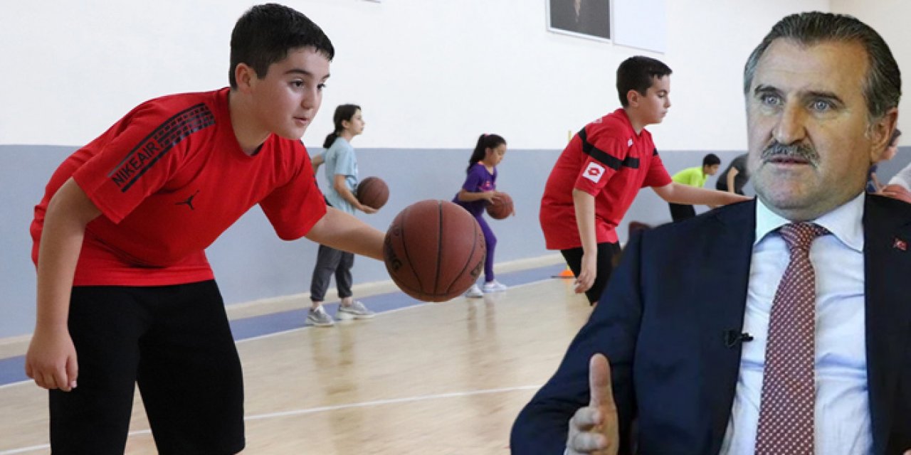 Bakan Bak açıkladı: Yaz spor okulları doldu taştı!