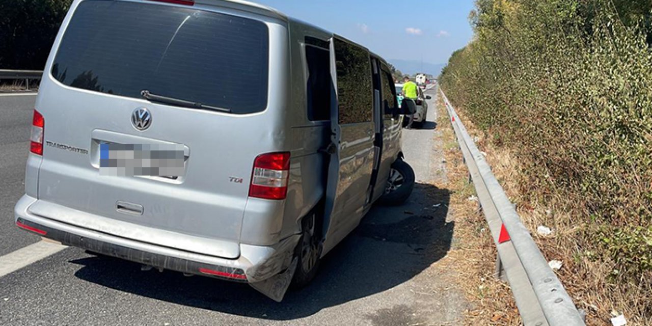 Seyir halindeyken rahatsızlanıp bariyerlere çarptı
