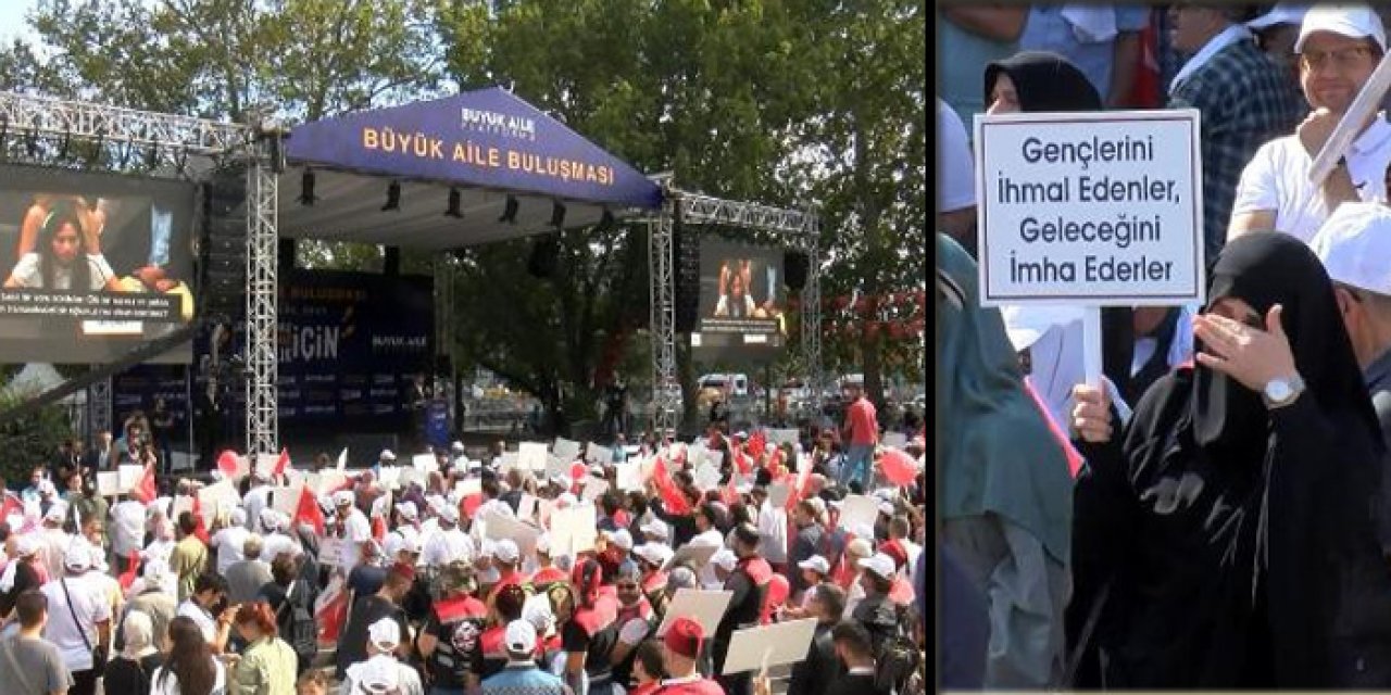 Fatih'te 2'nci kez LGBT karşıtı gösteri yapıldı