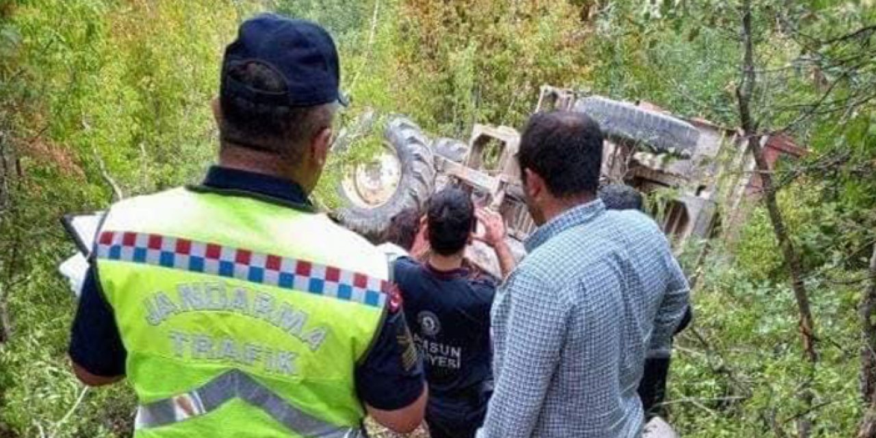 Devrilen traktörün altında 2 çocuk hayatını kaybetti