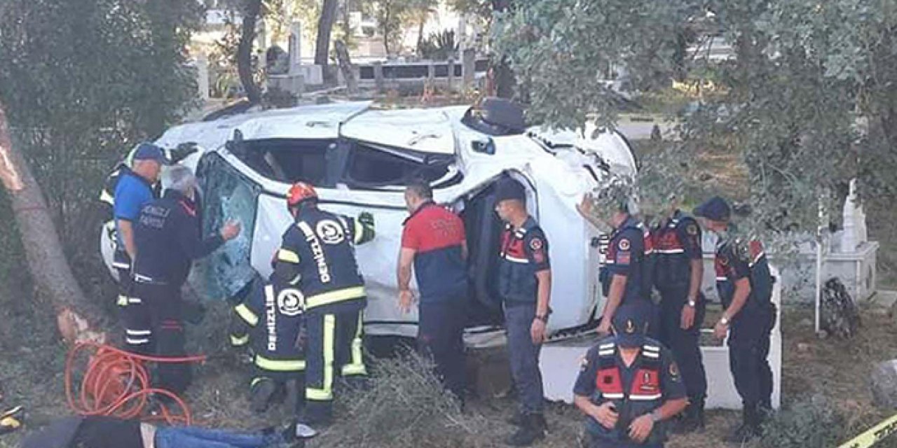 Denizli’de feci kaza: 3 ölü