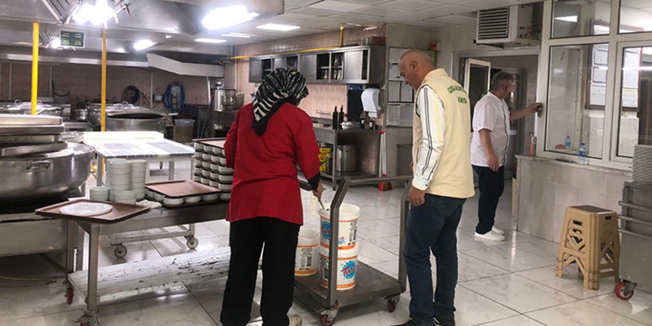 İşyerlerinde gıda denetimleri gerçekleşti