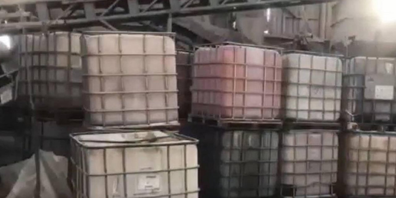 İzmir'de tonlarca kaçak akaryakıt bulundu