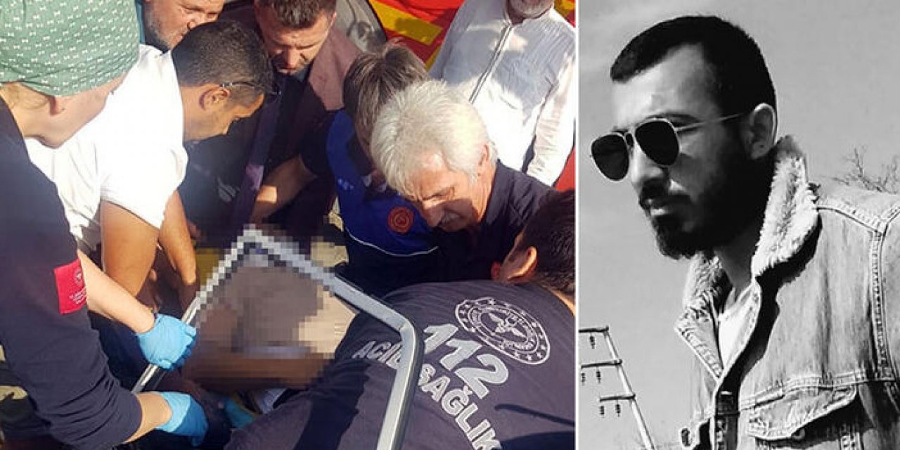 Okul servisi ile ağaca çarpan sürücü öldü