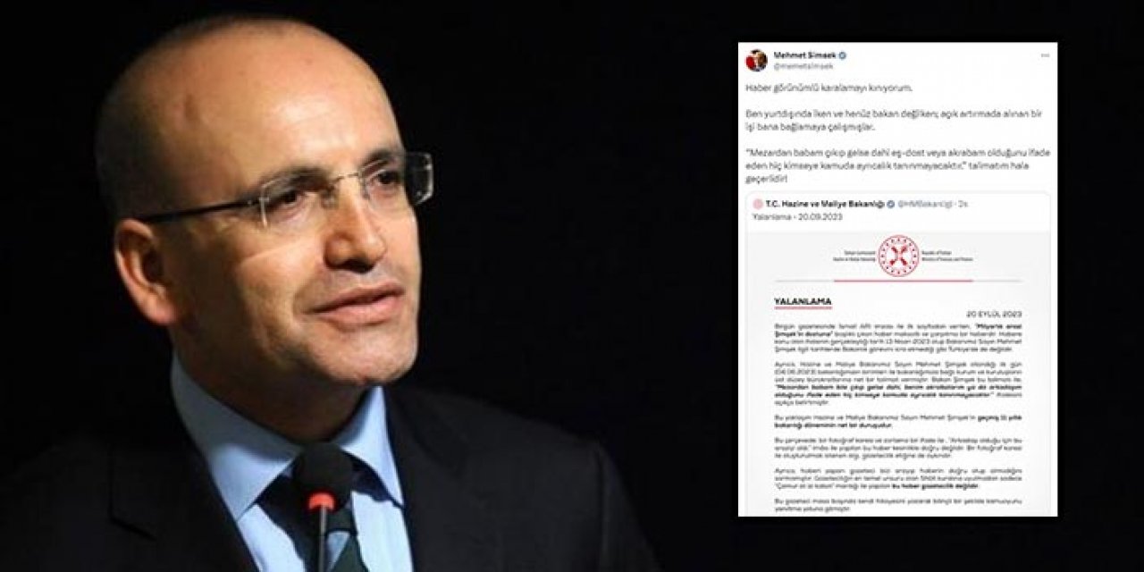 Bakan Şimşek: "Kimseye kamuda ayrımcılık tanınmayacaktır"