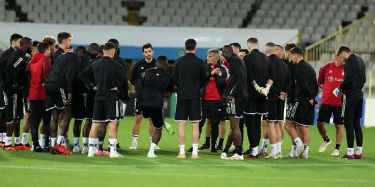 Siyah-beyazlılar Club Brugge maçına hazır