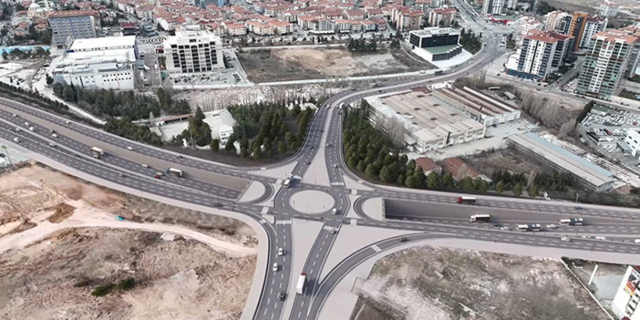 Yüz binlerce Ankaralı trafikten kurtulacak! Oraya 6 şeritli yol geliyor