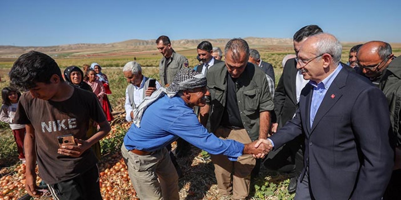 Kemal Kılıçdaroğlu Bala’da mevsimlik işçilerle görüştü