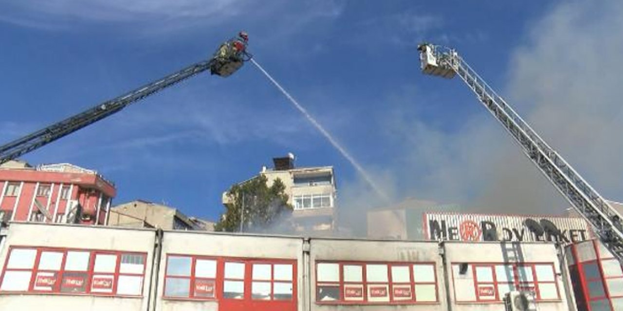 Matbaacılar Sitesi'ndeki yangın korkuttu