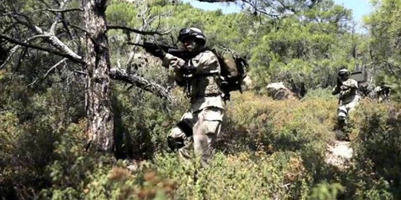 2 terörist yakalanacaklarını anlayınca teslim oldu