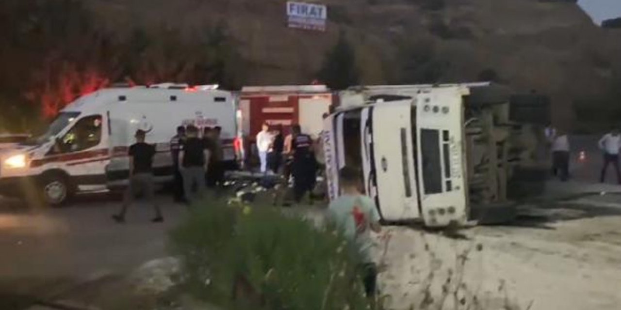 Elazığ'da can pazarı: Kazada 5 kişi yaralandı