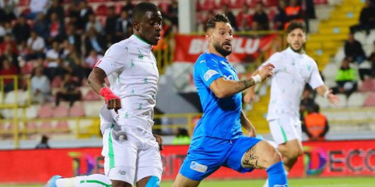 Boluspor  Tuzlaspor’u 2-1 mağlup etti