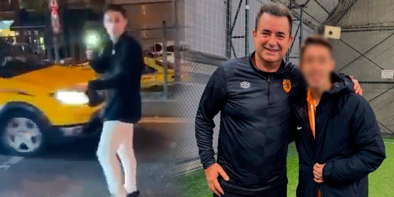 Trafik denetimi yapan futbolcuya gözaltı