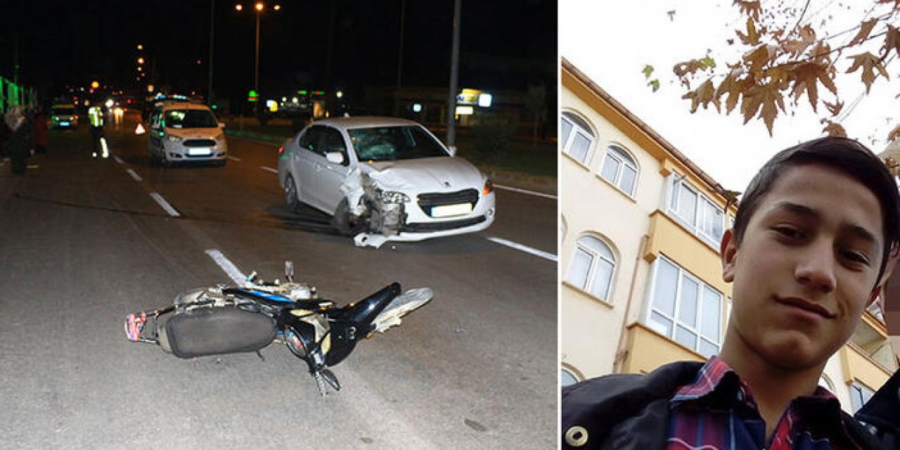 2 otomobilin çarptığı sürücü öldü