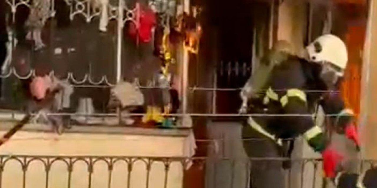 Evde çıkan yangında 6 yaşındaki çocuk hayatını kaybetti