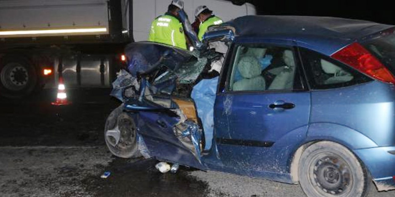 Nevşehir'de feci kaza: 1 ölü 2 yaralı