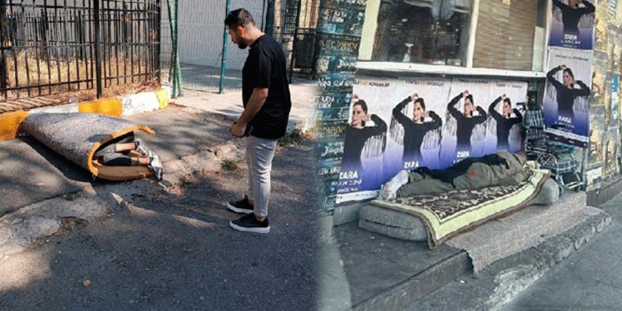 Valilik sokaktaki evsizler için harekete geçti