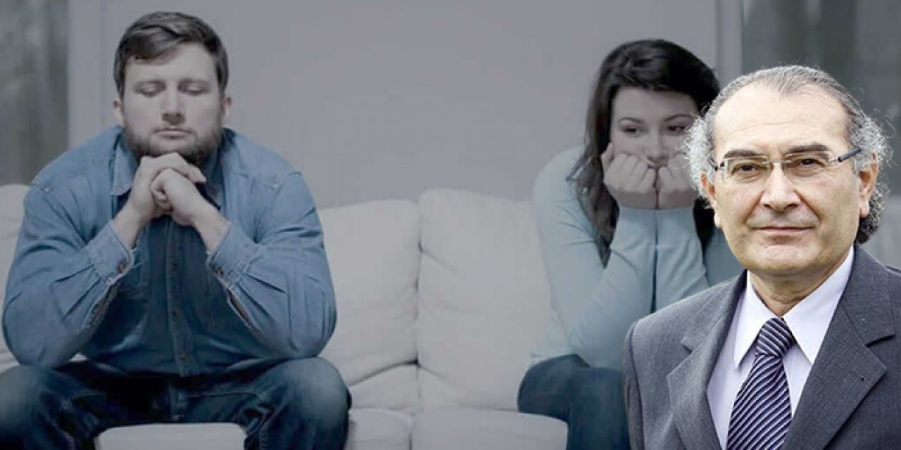 Prof. Dr. Nevzat Tarhan evliliklerde boşanmalarla ilgili açıklamalarda bulundu