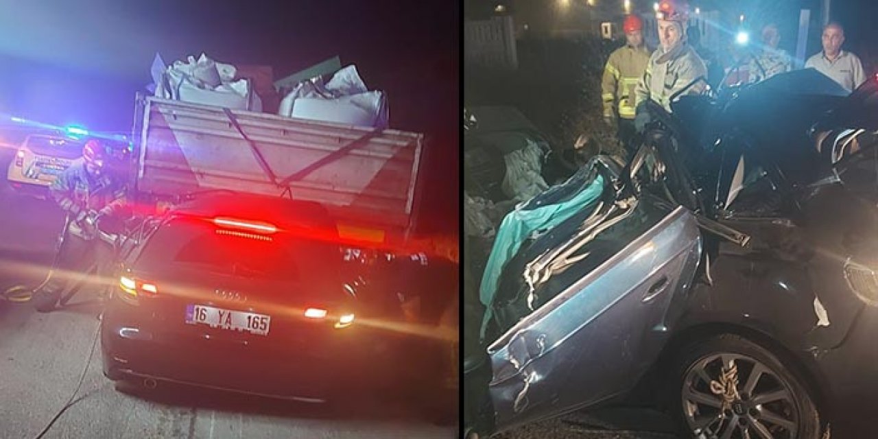 Nişan eğlencesi dönüşü feci kaza: 2 ölü