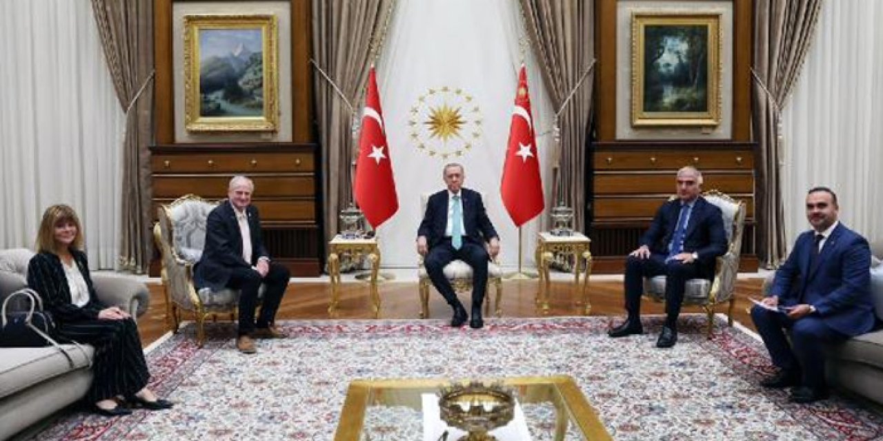 Erdoğan Christian Feichtinger'i ağırladı