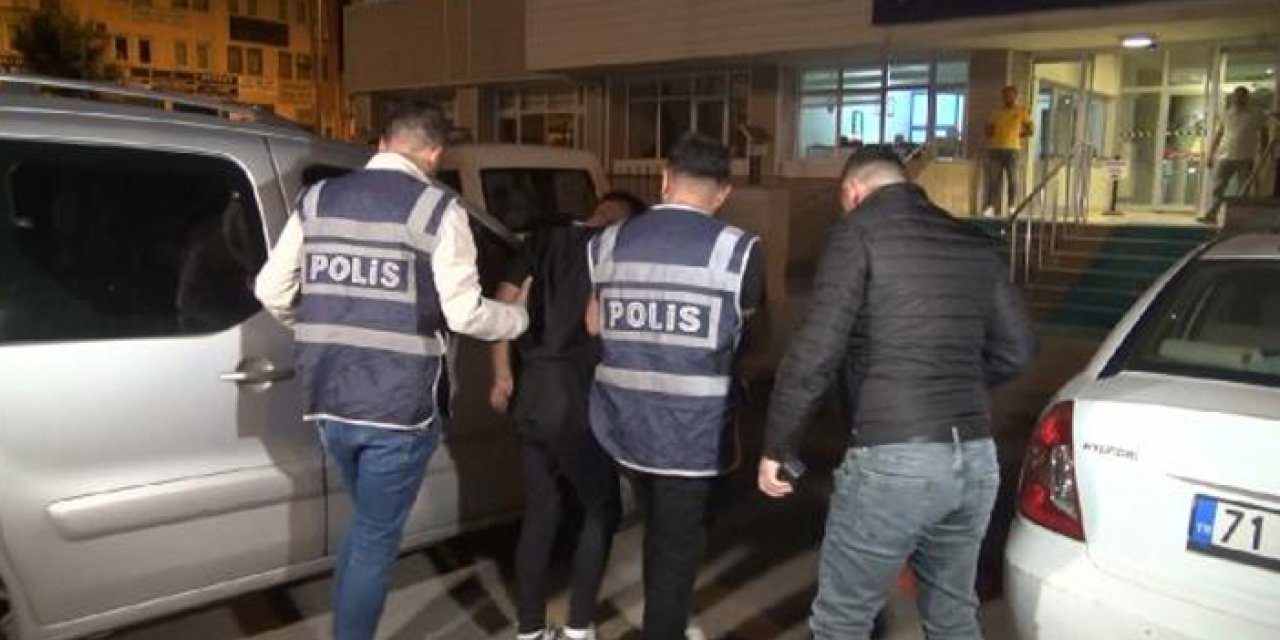 Kırıkkale'de gasp etti Çorum'da yakalandı