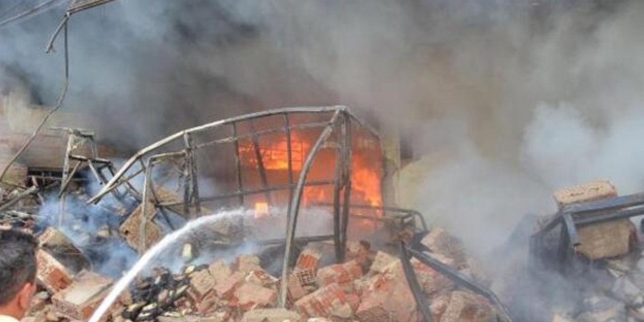 İncir işletmesindeki yangın 4 saatte söndürüldü