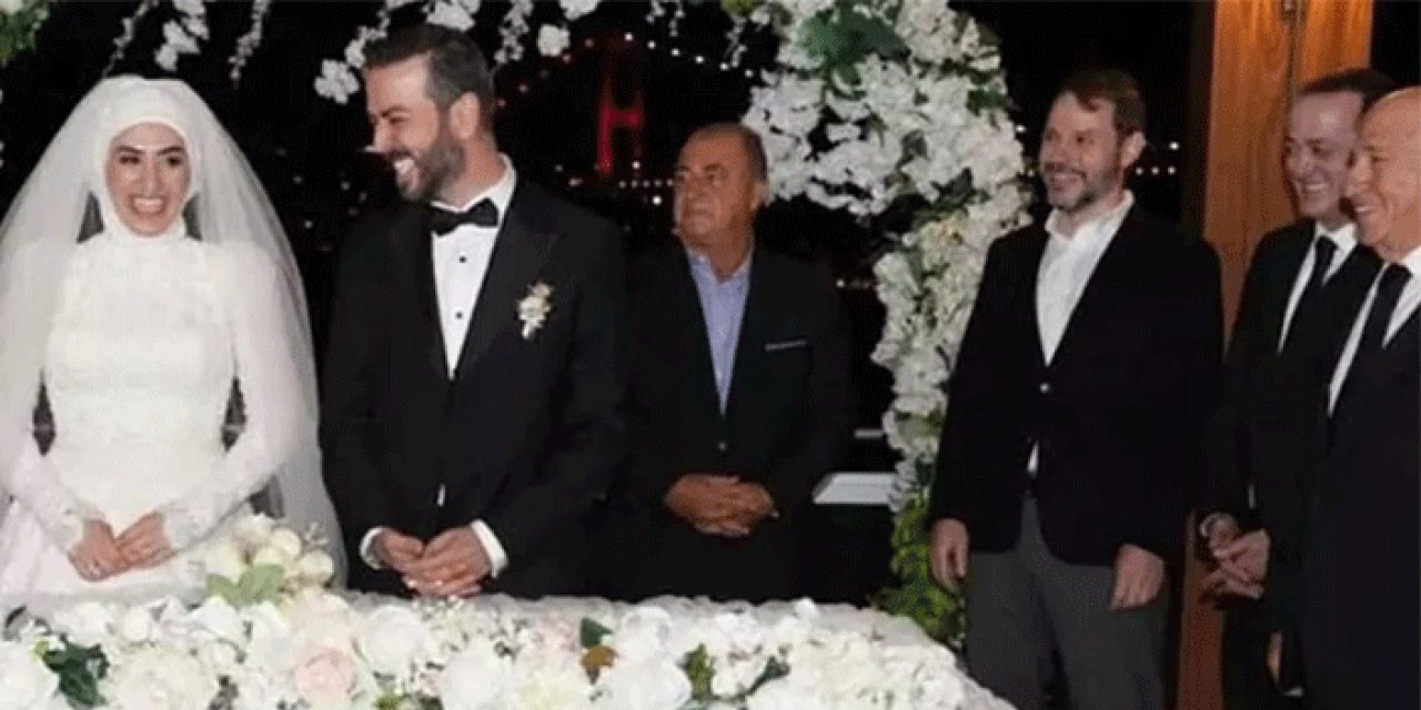 Fatih Terim ve Berat Albayrak nikah şahidi oldu