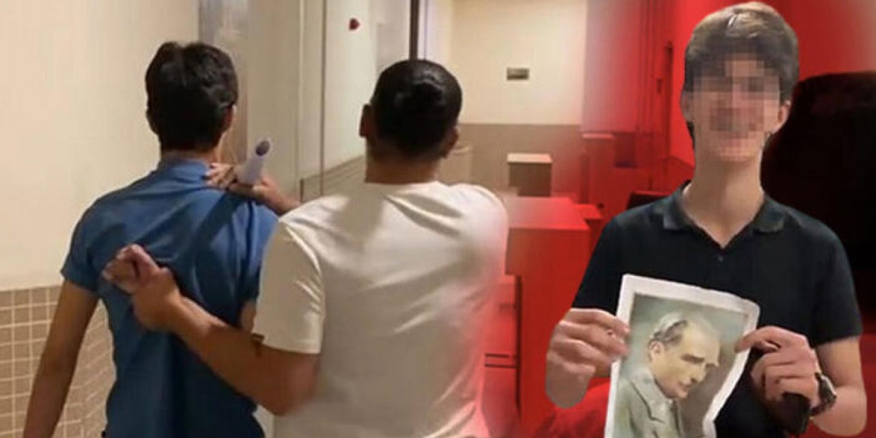 Atatürk'e hakaretten tutuklanan liseliye istenen ceza belli oldu