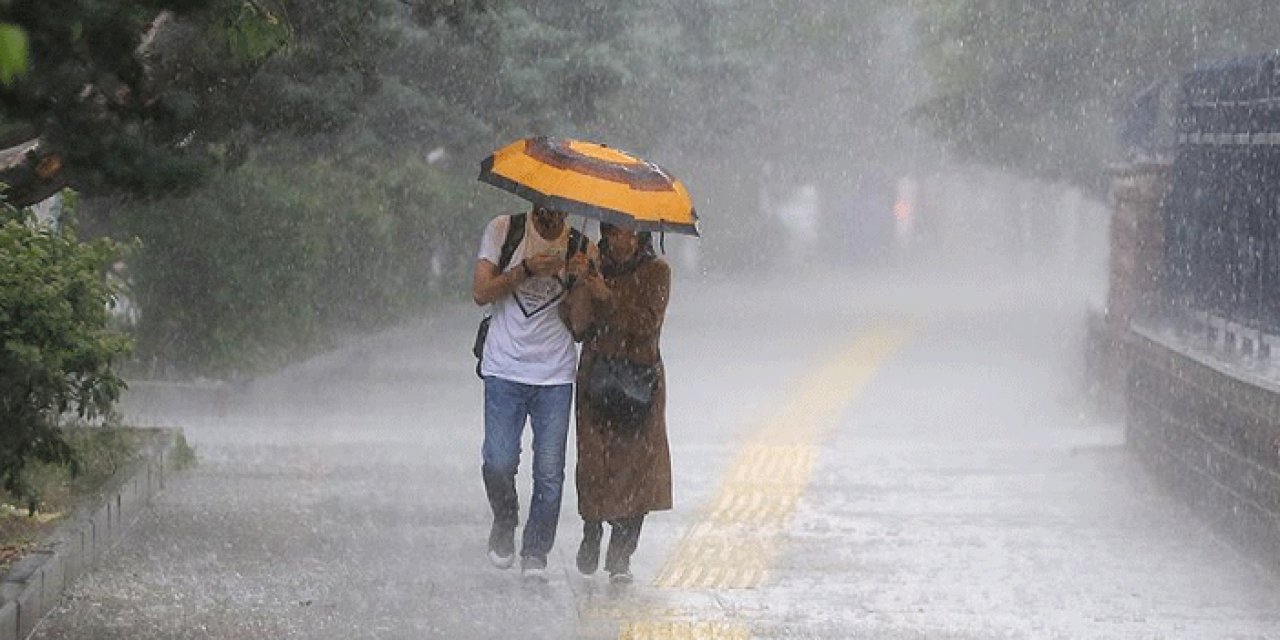 Meteoroloji'den gök gürültülü sağanak yağış uyarısı