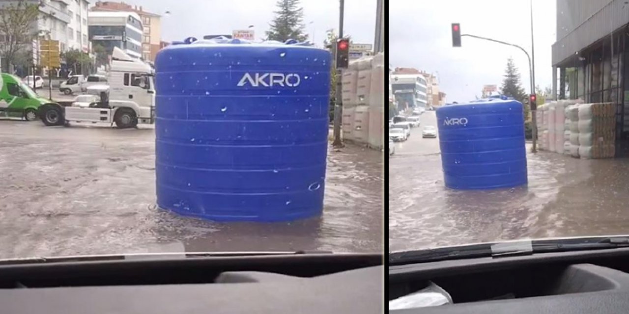 Ankara'da sağanak hayatı olumsuz etkiledi