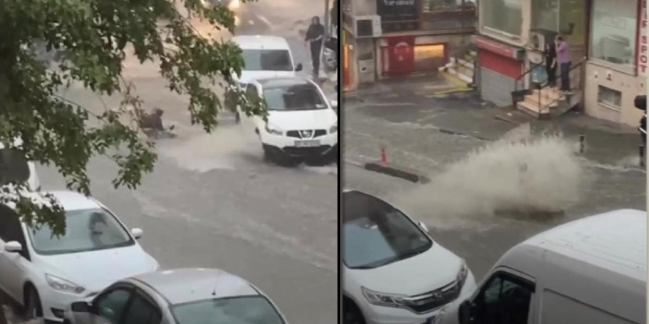 Çevredeki vatandaşların yardım eli kadını kurtardı