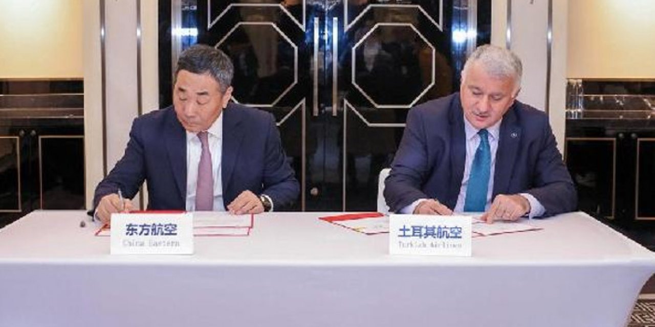 THY ile China Eastern Havayolları ile anlaştı