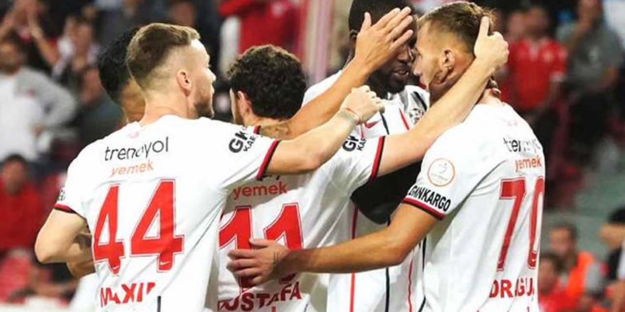 Samsunspor Gaziantep FK’ya 2-1 mağlup oldu