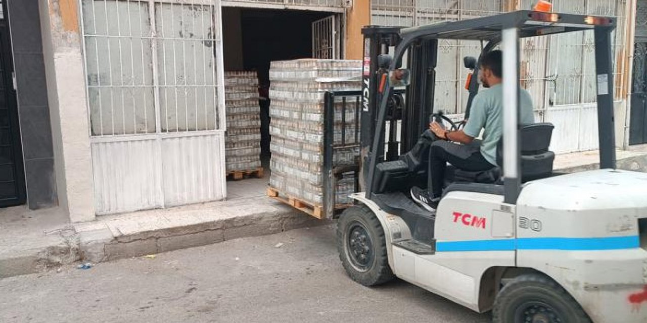 Fabrikadan aldığı gazozu başka bir depoya sattı