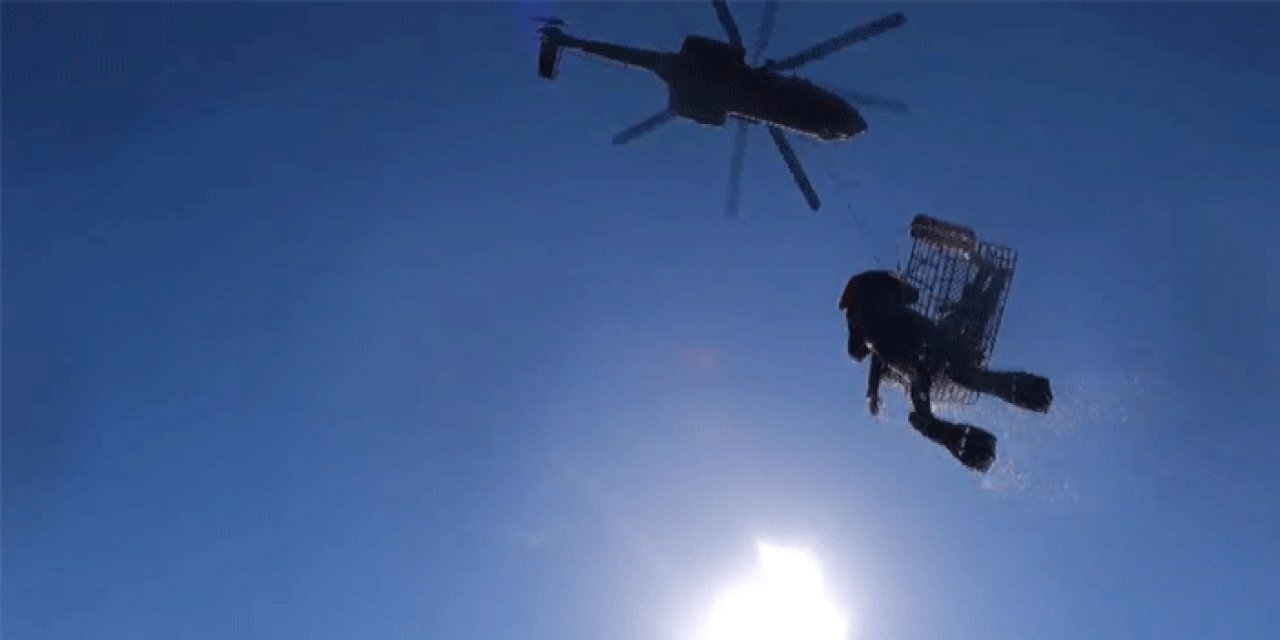 Hava Kuvvetlerinden Mogan Gölü'nde kurtarma tatbikatı