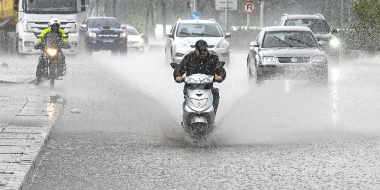 Tüm Türkiye'de etkili olacak: Yoğun yağışa dikkat!