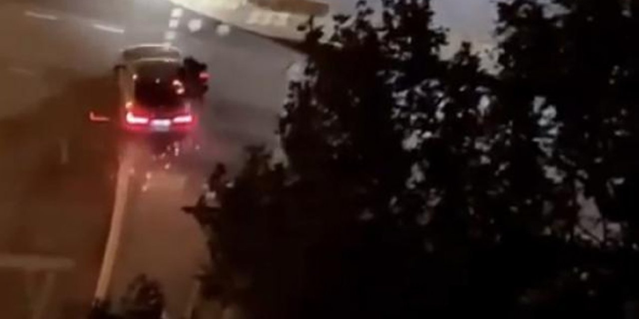 Ataşehir'de dönel kavşakta feci kaza