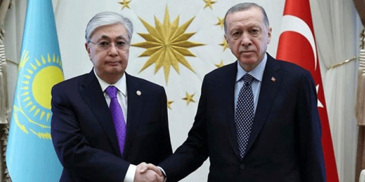 Cumhurbaşkanı Erdoğan ve Kasım Tokayev görüştü