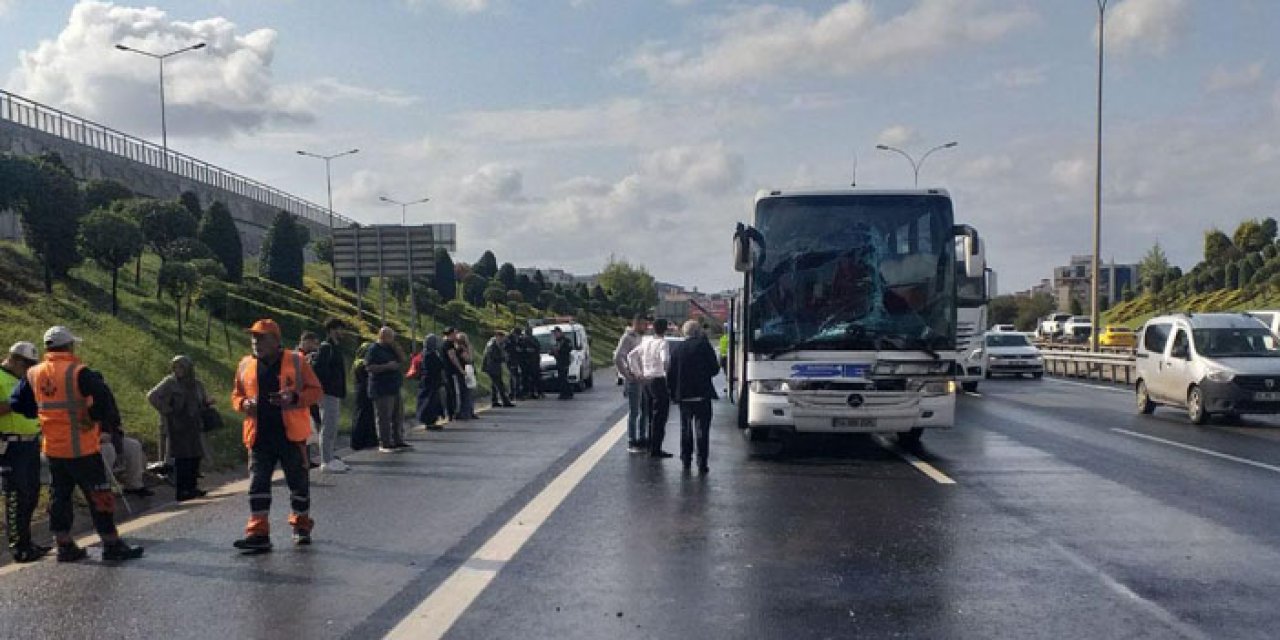İstanbul’da zincirleme kaza: 1 yaralı