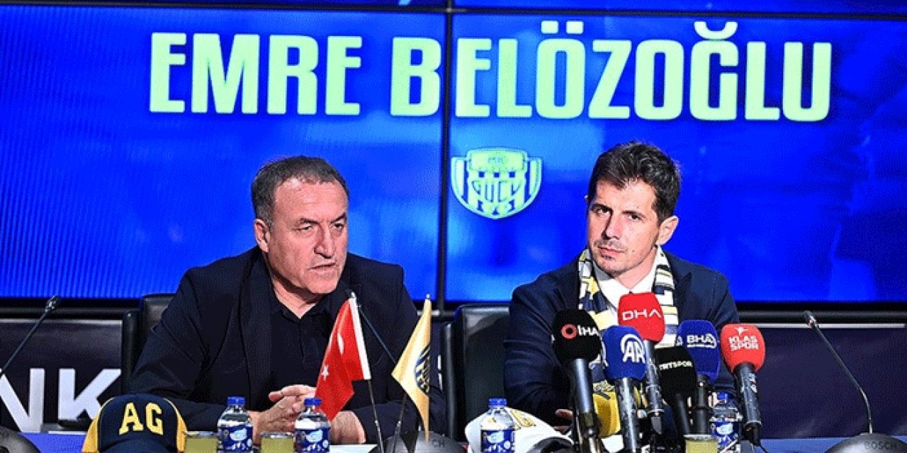 Ankaragücü'nde Emre Belözoğlu dönemi başladı