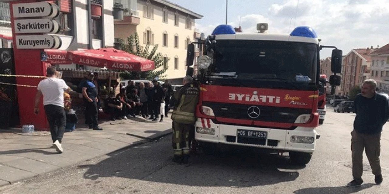 Ankara’daki yangında 4 itfaiyeci hastaneye kaldırıldı: 1 itfaiye eri hayatını kaybeti