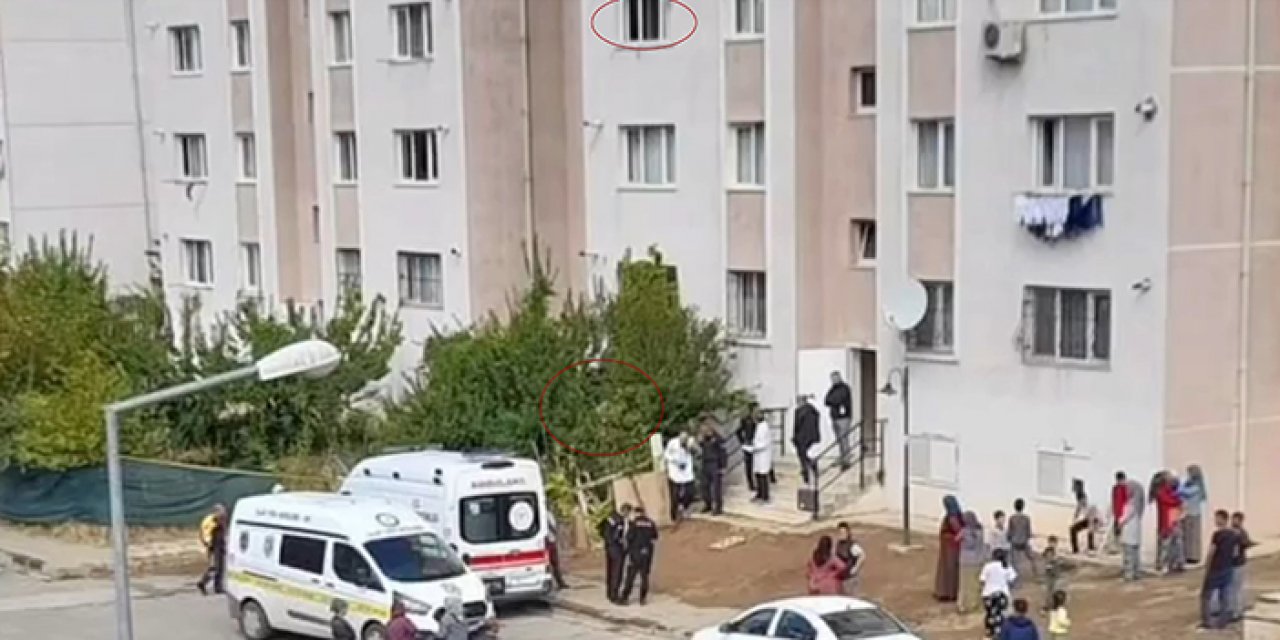 3’üncü kattan düştü cansız bedeni sabah fark edildi
